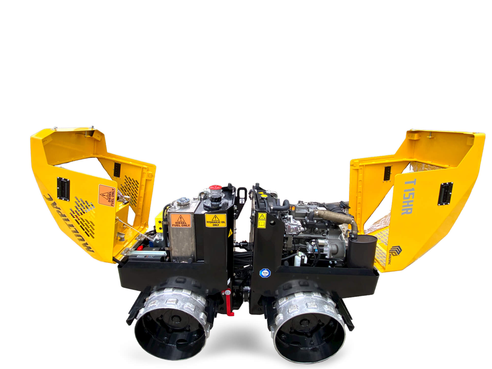 Multipac T15HR Trench Roller engine