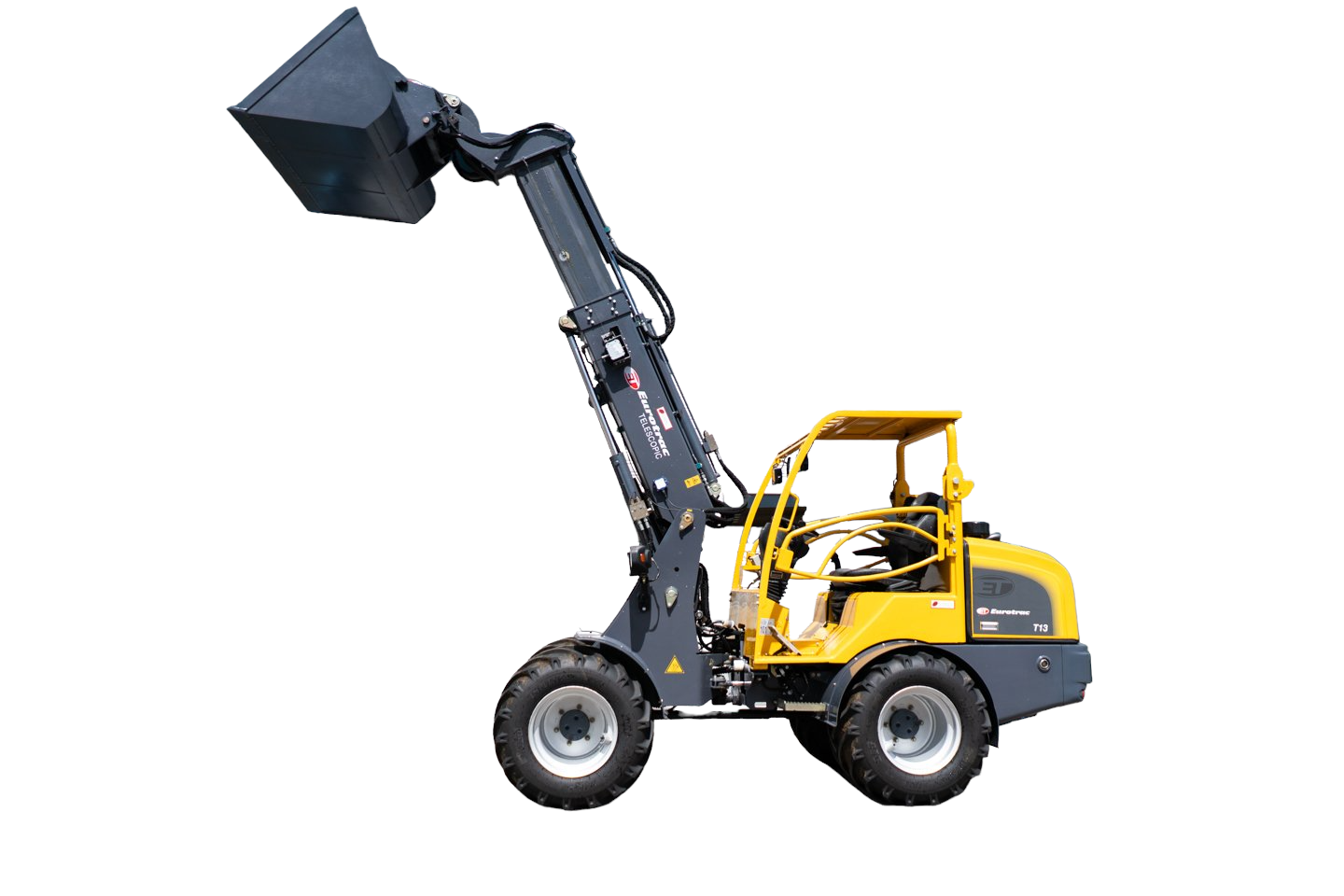 Eurotrac Articulated Mini Loaders t13w side part
