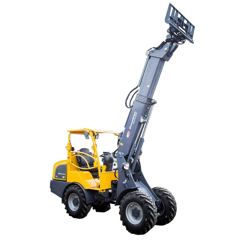 Eurotrac Articulated Mini Loaders front