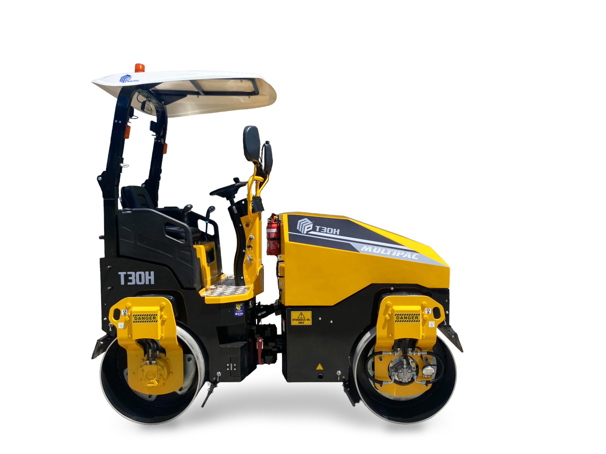 Multipac - Small Tandem Roller T30H side