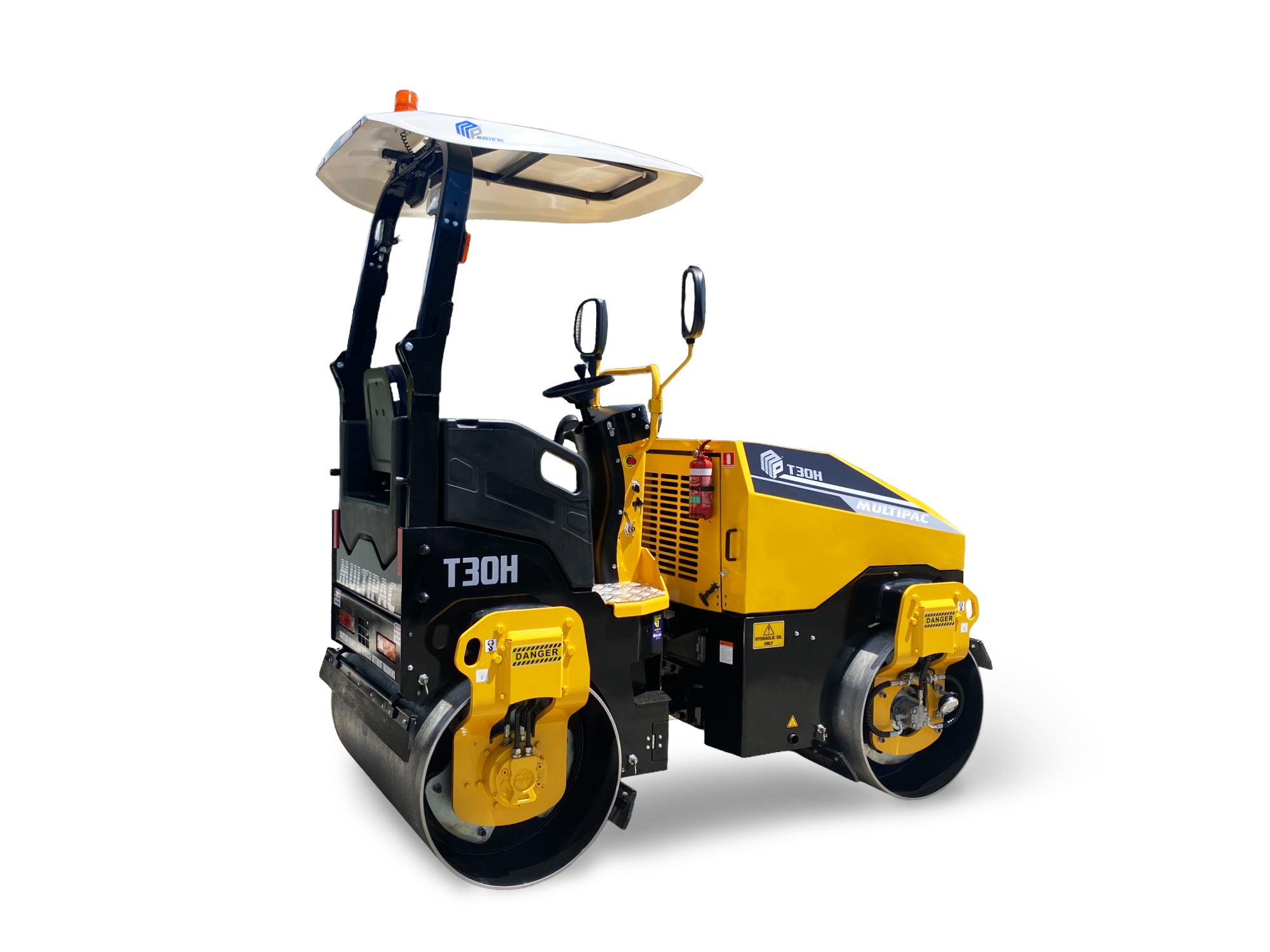 Multipac - Small Tandem Roller T30H back side