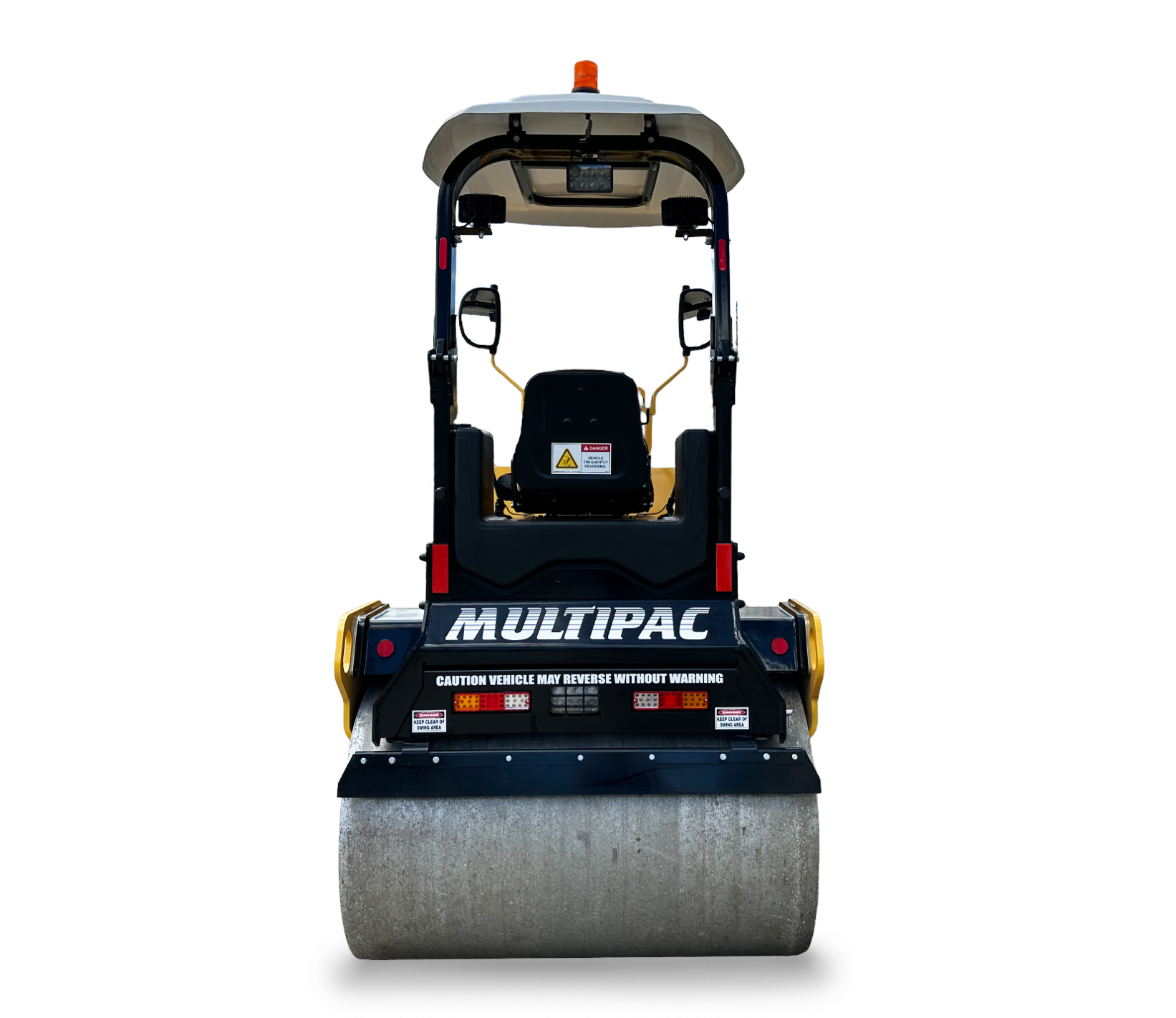 Multipac T40H Small Tandem Roller back